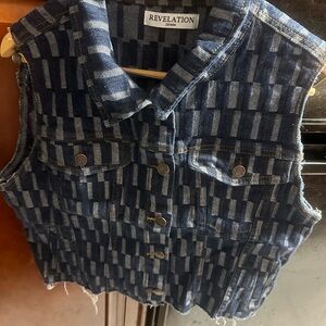Revelation Denim Blue Vest